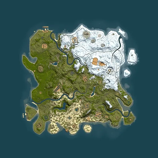 Rust map seed 1133015188, 4500x4500m top-down preview