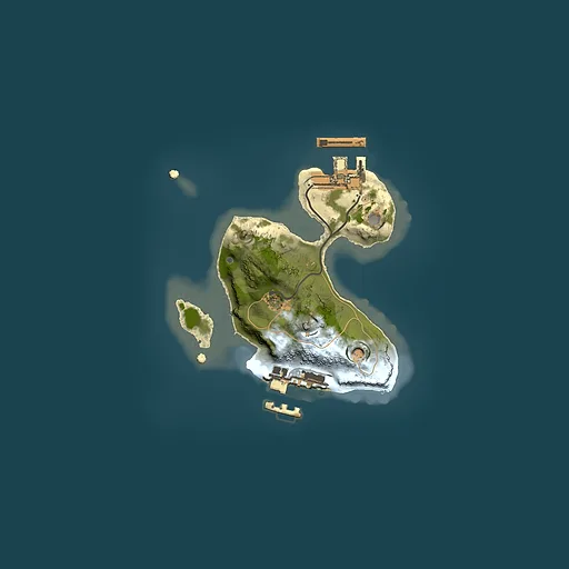 Rust map seed 1441592557, 1500x1500m top-down preview