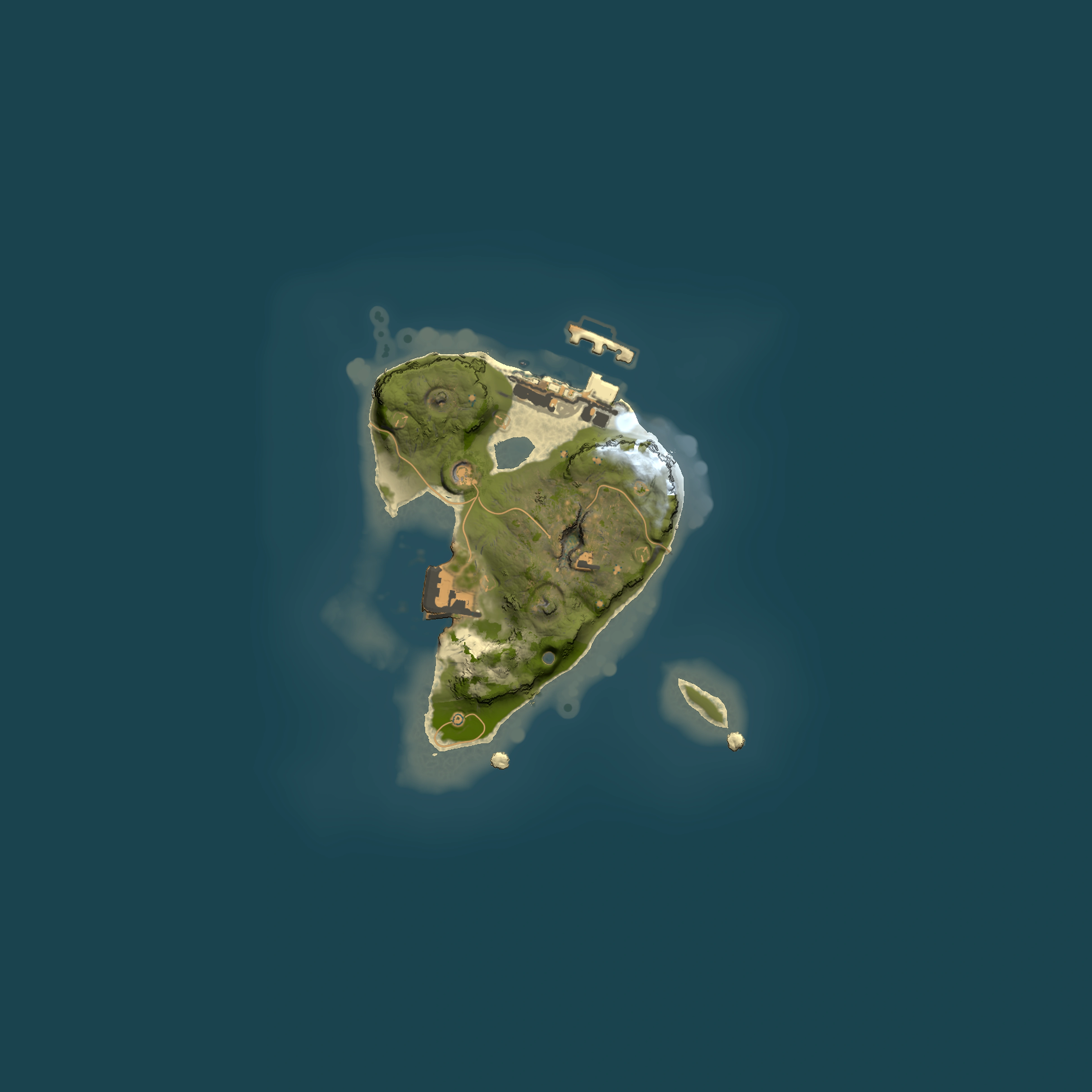 Full top-down render of Rust map seed 1590469271, 1500x1500m