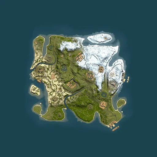 Rust map seed 1100045371, 3000x3000m top-down preview