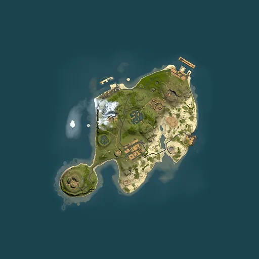 Rust map seed 809204709, 2000x2000m top-down preview