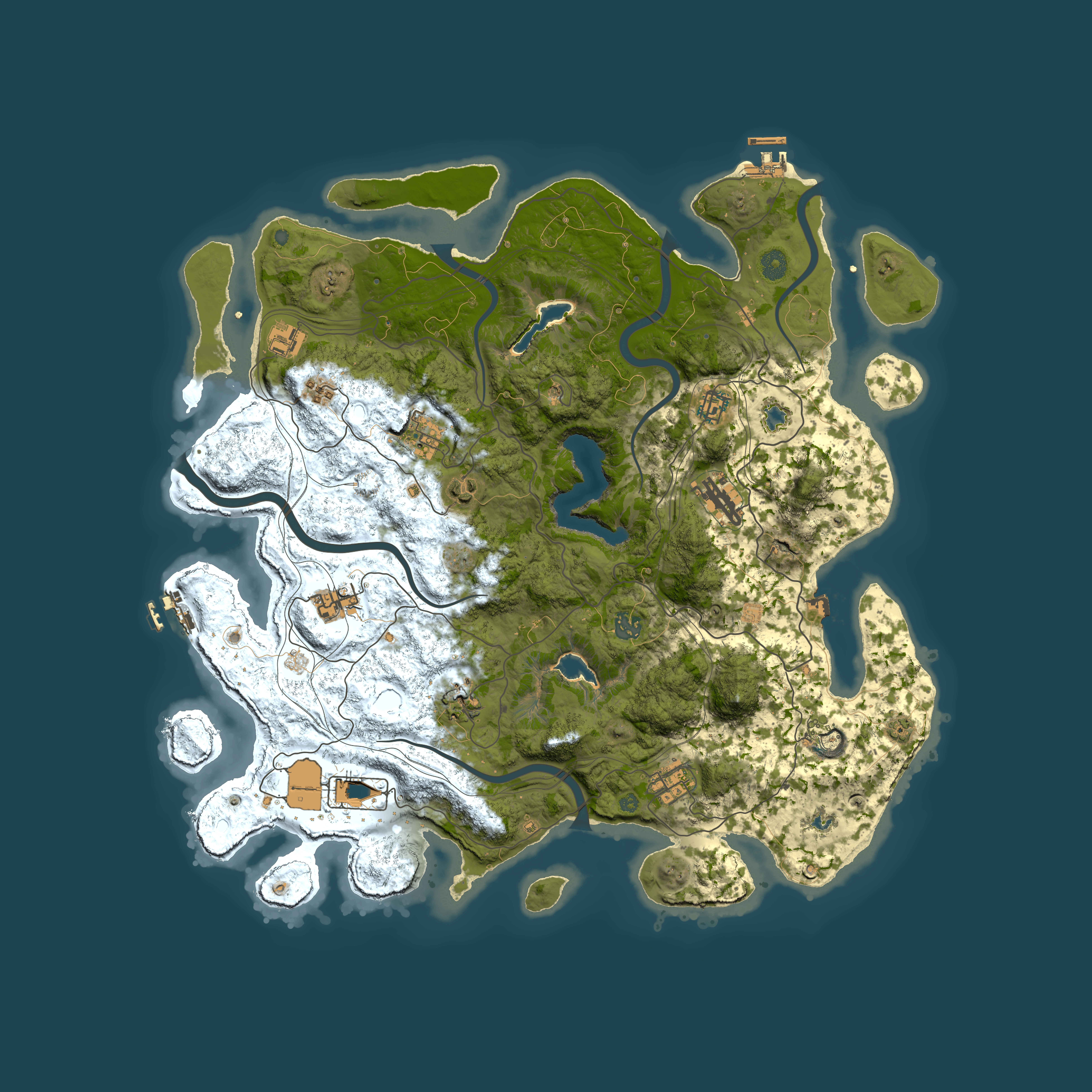 Full top-down render of Rust map seed 1786037823570, 4500x4500m