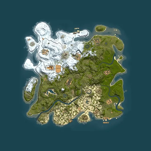 Rust map seed 1786040281146, 4000x4000m top-down preview