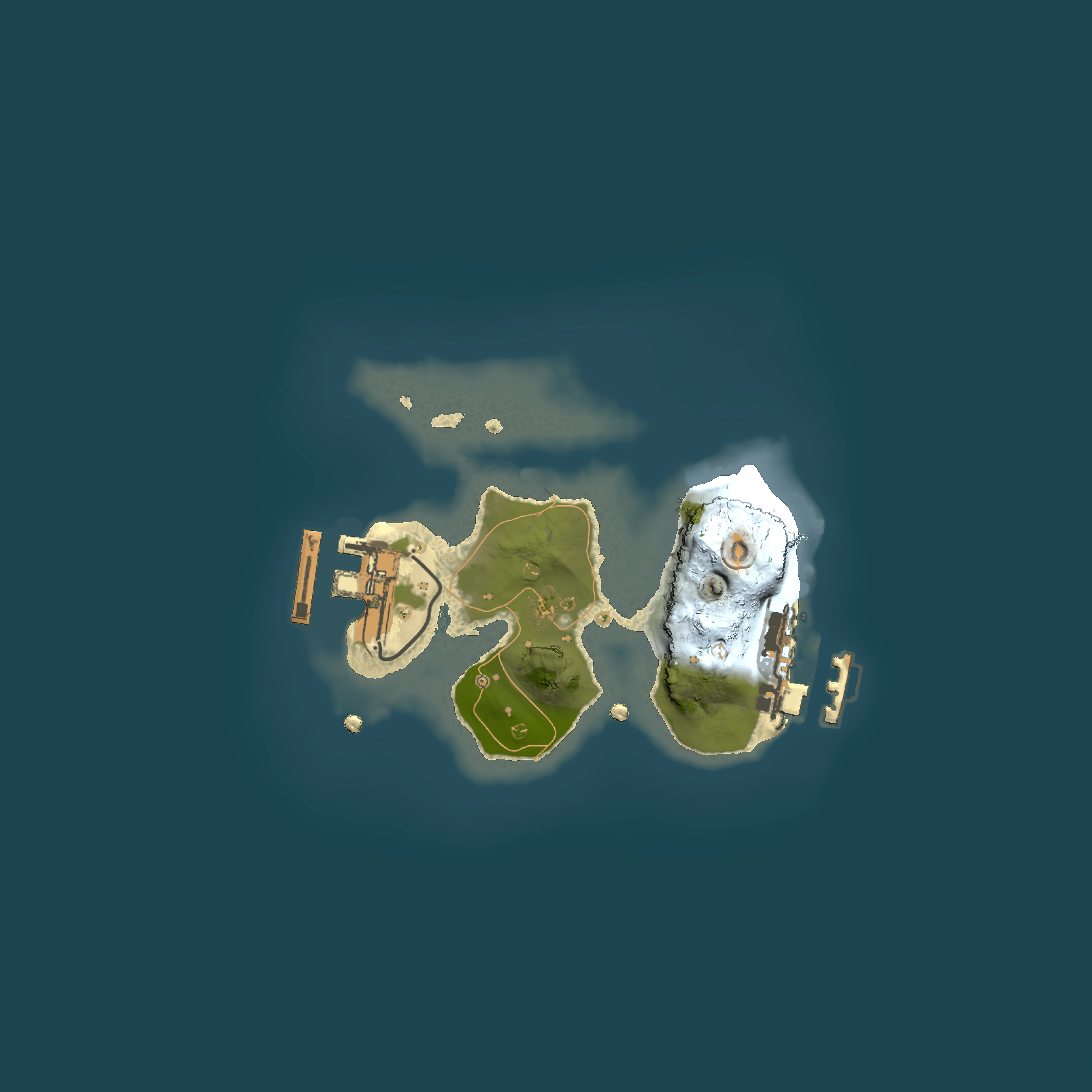Full top-down render of Rust map seed 775458188, 1500x1500m
