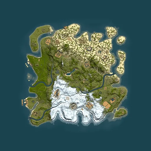 Rust map seed 1786040918040, 4000x4000m top-down preview