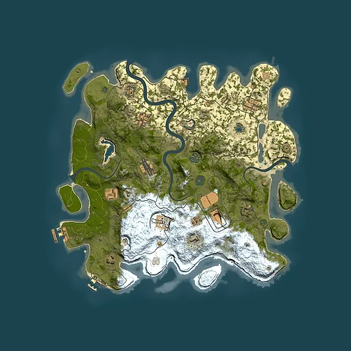 Rust map seed 1786040464613, 4000x4000m top-down preview