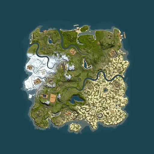 Rust map seed 1492317089, 3750x3750m top-down preview
