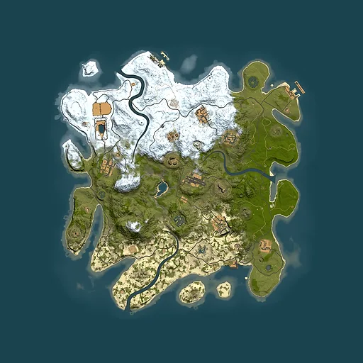 Rust map seed 260721, 4000x4000m top-down preview