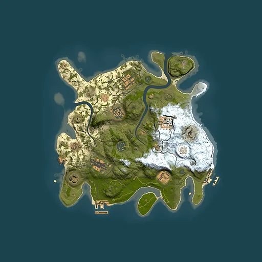 Rust map seed 1931185846, 3000x3000m top-down preview