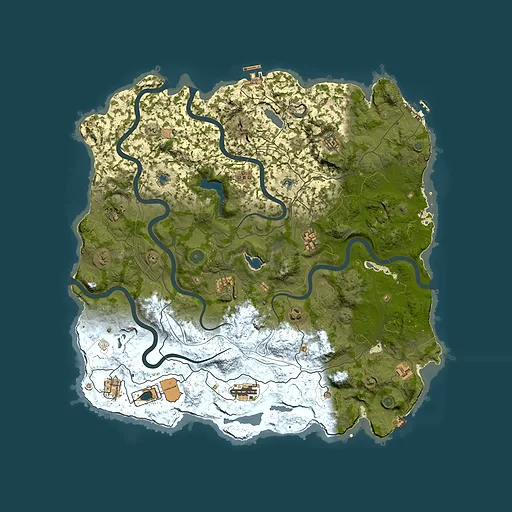 Rust map seed 1220470796, 4500x4500m top-down preview