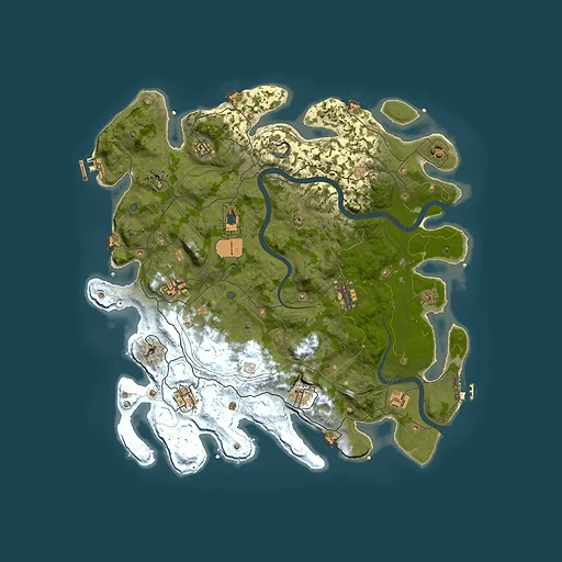 Rust map seed 1338320901, 4199x4199m top-down preview